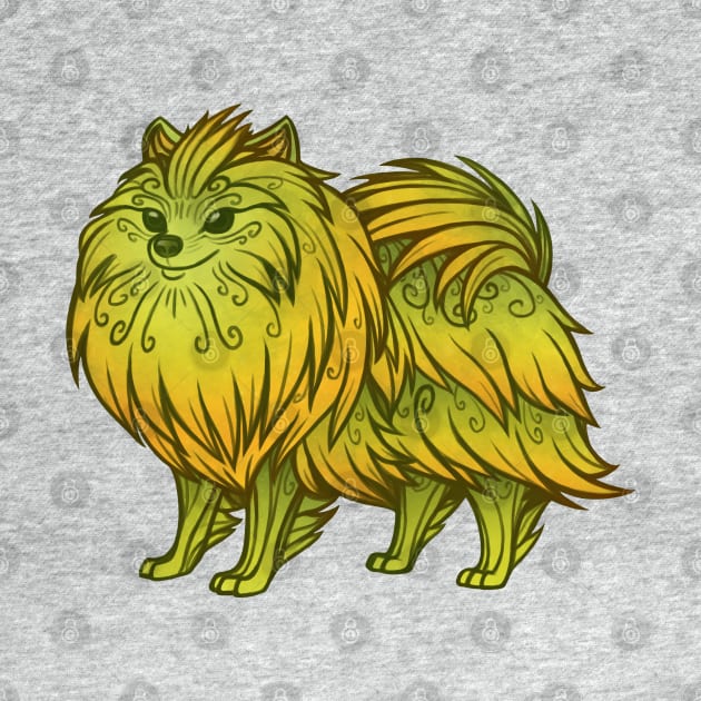 Sylvan Pomeranian by DoomedDreamer